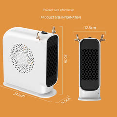 Compact Fast Heating Desk Heater for Home Use